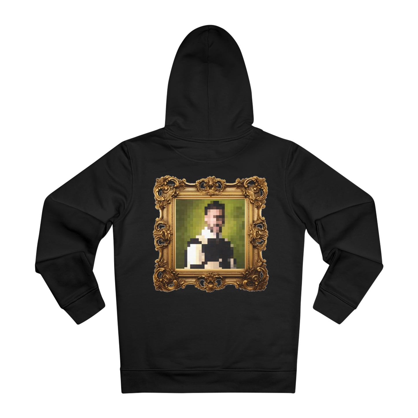 Cruiser Hoodie Framed Portrait - Black