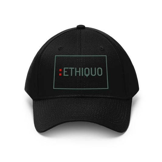 Ethiquo Twill Hat - Black