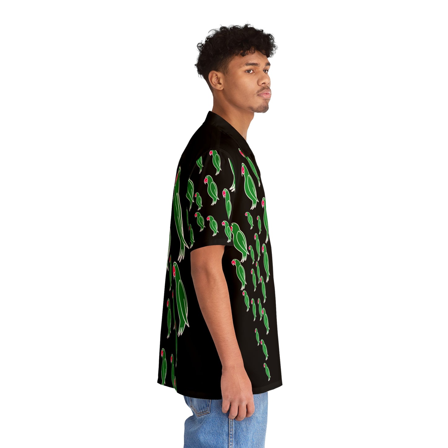 Men's Hawaiian Shirt BLCK (ETHIQUO)