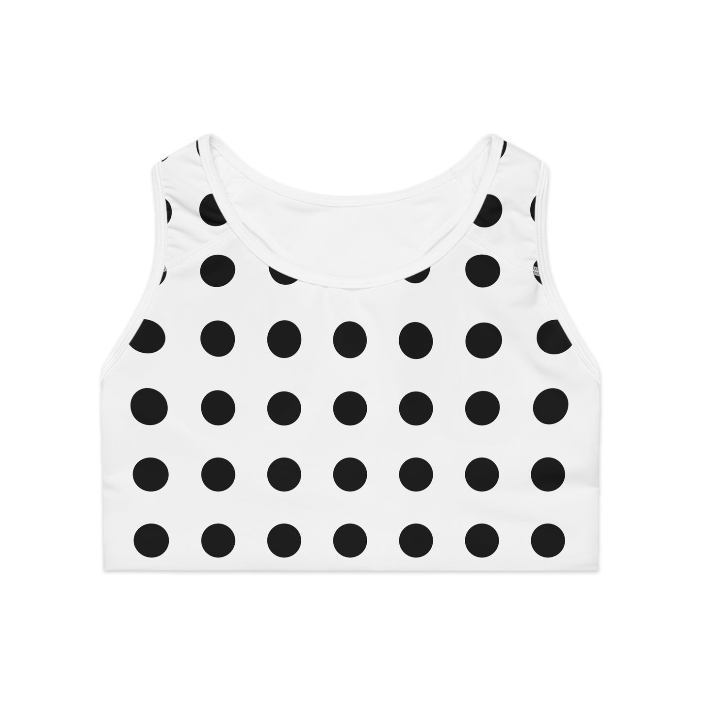 Polka Dot Sports Bra