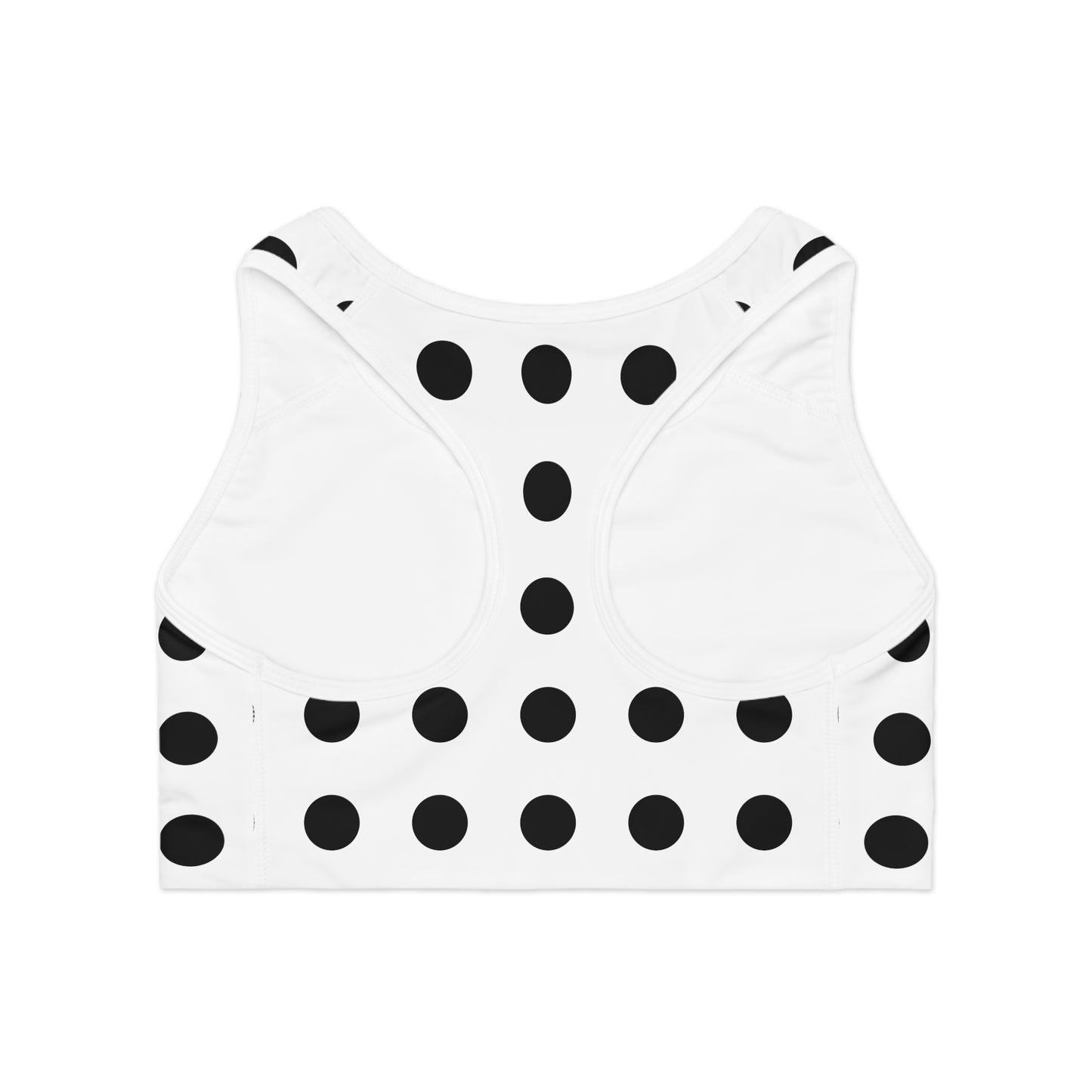 Polka Dot Sports Bra