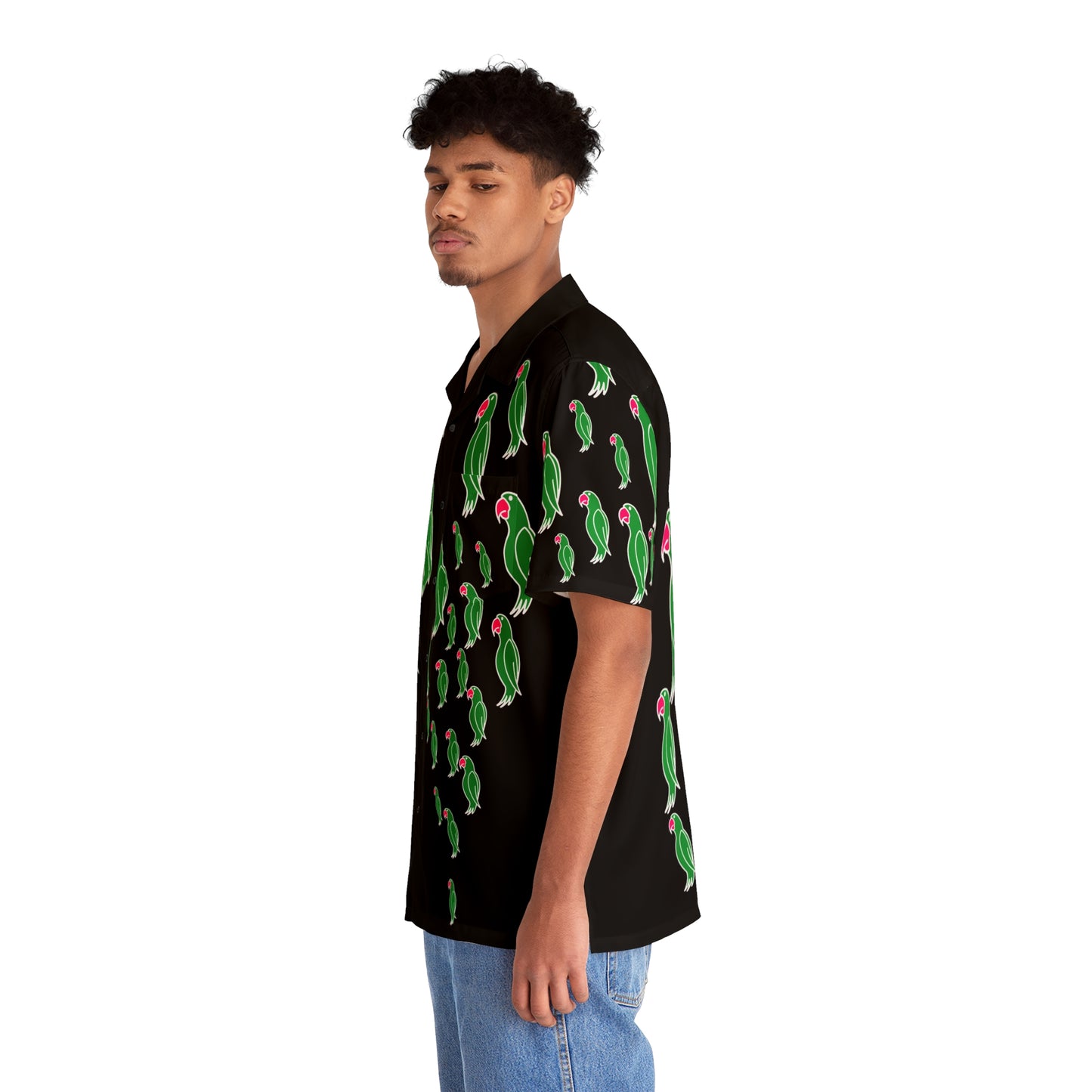 Men's Hawaiian Shirt BLCK (ETHIQUO)