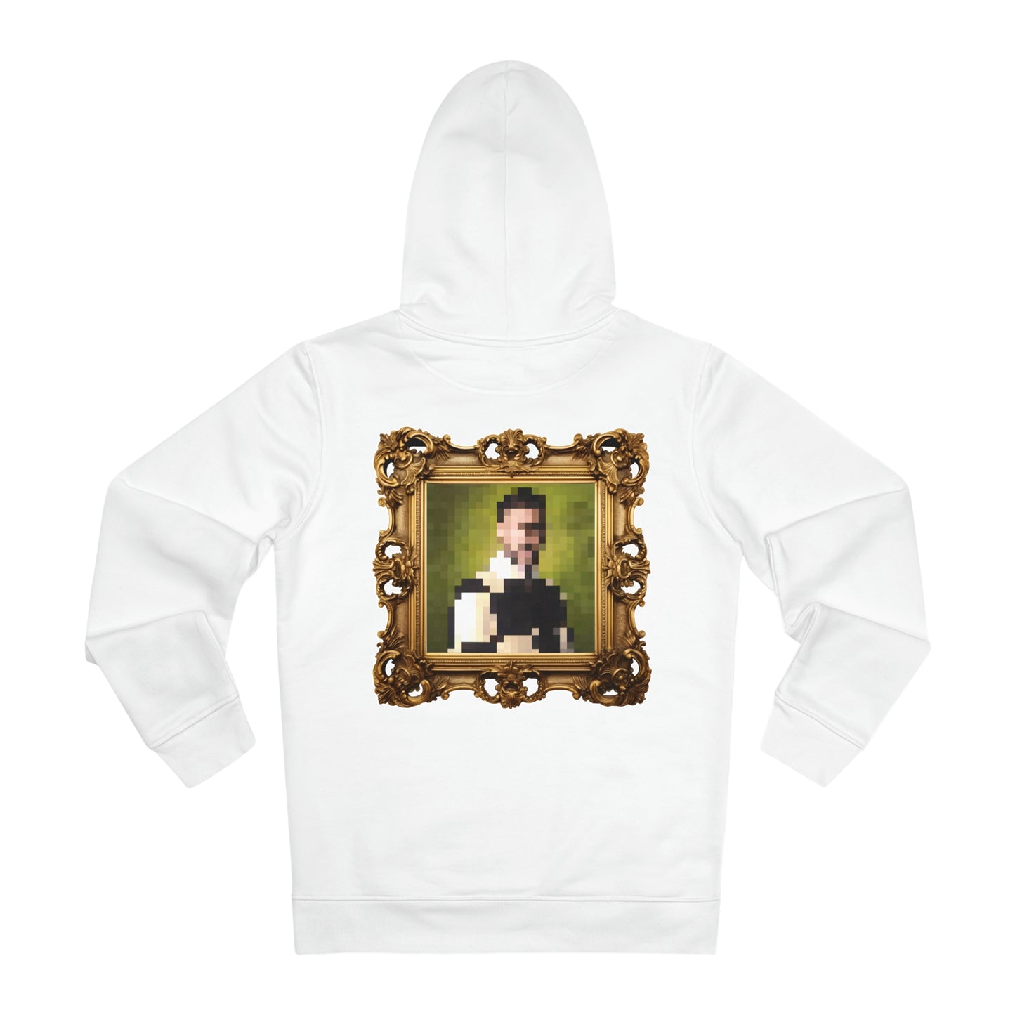 Cruiser Hoodie Framed Portrait - White