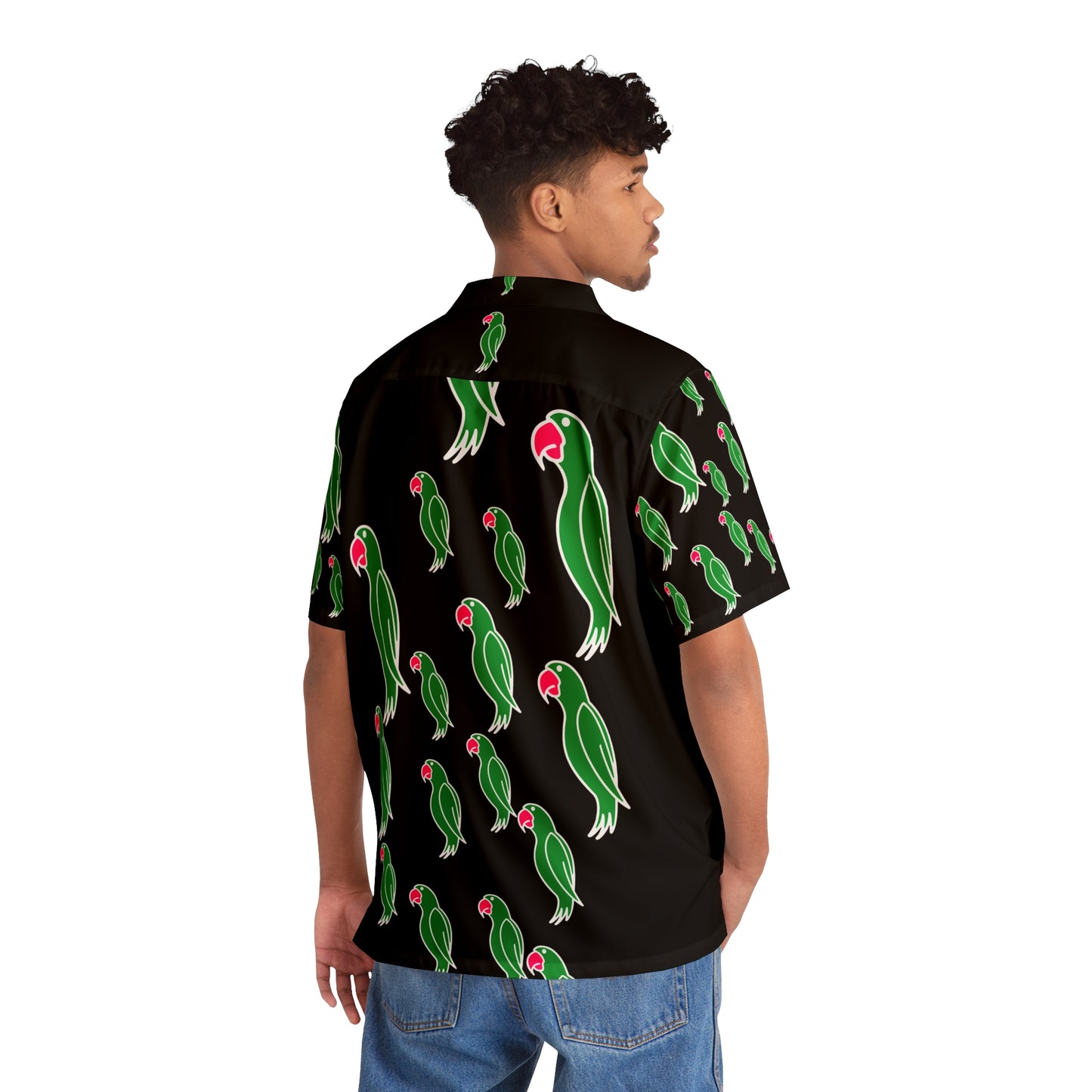 Men's Hawaiian Shirt BLCK (ETHIQUO)